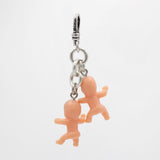 Double Vintage Resin Bebé Gemini Twins Earthborn Charm