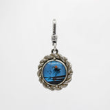 Vintage 1950's Morpho Vivid Blue Butterfly My Lady of the Island Charm