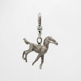 Prancing Pony Sterling Silver Handsome Horse Charm