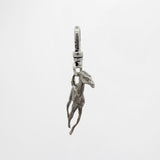 Prancing Pony Sterling Silver Handsome Horse Charm