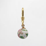Blooming Cherry Blossoms Cloisonné Enamel Orb Neda Charm