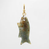 What a Catch! Cool Vintage Jadeite Fish Charm