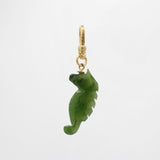 Handcarved Adorable Magical Jade Seahorse Vintage Charm