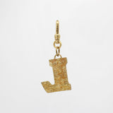 "L" is for Lovely Vint-tique 1930's Cloissone Enamel Letter L Charm
