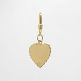 Hi-ho Silver 14k Vermeille Colorado Engraved Heart 70's Charm