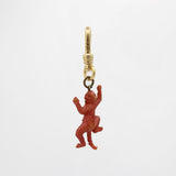 Earth Day Vintage Crackerjack Climbing Monkey Rouge Charm