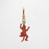 Earth Day Vintage Crackerjack Climbing Monkey Rouge Charm