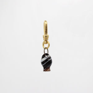 Antique Scottish Banded Agate Bauble Charm