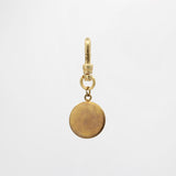 What a Catch Vintage Reverse Painted Glass Charm