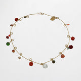 Earthen Gem-Laden Secret Garden Poolside Collection Necklace