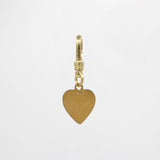 Vintage Heart Script "J" Engraved Heart 1950's 14kt Goldfilled Charm