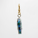 Vibrant Antique Chinese Cloisonné Sterling Silver Enamel Pique Box Charm