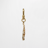 Summer Leaves on the Breeze Vintage Gilt Metal Maple Rajni Charm