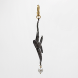 Archival Lulu Element Swarovski-Studied Flying Sparrow with Pearl Charm