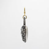 Archival Lulu XL Nina Heart Dimensional Glass Crystal Charm