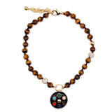 The Diana Multi-Gemstone Charm Pendant