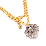 The Birth of Venus Crystal Pearl Shell Charm