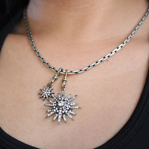 Plaza Bond Chain Necklace Base - Silver