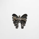 Santa Fe Antique Dine Navajo Handmade Sterling Turquoise Butterfly Pin