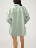 Silver Jeans Relaxed Button-Up Beach Shirt