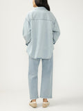 Silver Jeans Relaxed Button-Up Beach Shirt