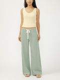 Silver Jeans Wide Leg Drawstring Beach Jeans