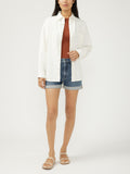 Silver Jeans Relaxed Button-Up Beach Shirt