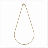Box Chain Fine Frost Vermeil Necklace