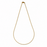 Cable Chain Fine Frost Vermeil Necklace