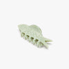 Jade Green Fish Mini Acetate Hair Claw Clip Opal Rhinestones