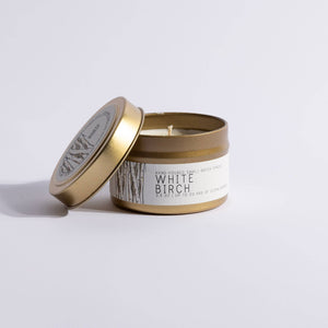 White Birch - Tin - Just Bee Candle