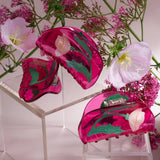 Fuchsia and Pink Acetate Mexican Primrose Hair Claw