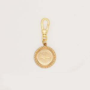 Vintage 1950's Goldfill Friends Forever Handshake Charm