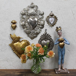 Sacred Heart Milagro with Abalone