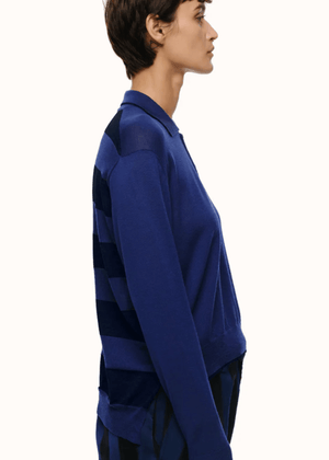 Eolas Cass Polo in Extra Fine Merino Wool