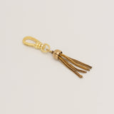 Vintage Goldplated Brass Mini Tassel Shimmy Charm