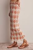 Forte Crochet Diamond Midi Skirt FWSK002