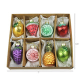 Fruit Ornaments, Glass, Box/8