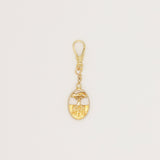 Deep Roots Frost Fine Rooted Tree Gold Vermeil Charm