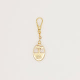 Deep Roots Frost Fine Rooted Tree Gold Vermeil Charm