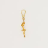Vintage 1950's 14 Karat Gold Vermeille Ballet Dancer Charm