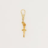 Vintage 1950's 14 Karat Gold Vermeille Ballet Dancer Charm