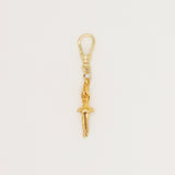 Vintage 1950's 14 Karat Gold Vermeille Ballet Dancer Charm