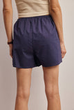 Forte Drawstring Cotton Linen Shorts FP0018