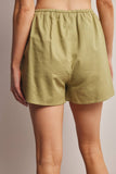 Forte Drawstring Cotton Linen Shorts FP0018