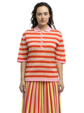 Eolas Dario striped polo