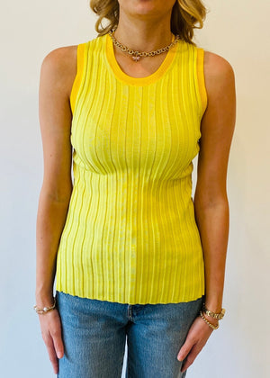 Eolas Francesca Ribbed tank