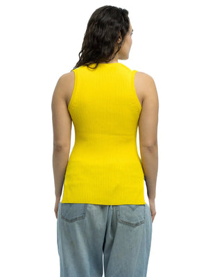 Eolas Francesca Ribbed tank