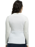 Eolas Lottie ribbed collar sweater