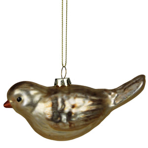 Bird Ornament, Glass
